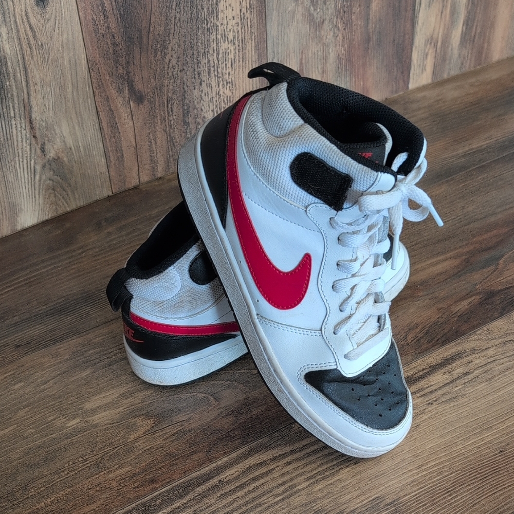 Nike Court Borough Mid 2 CD7782-110 Boys Athletic Shoes 5Y M351